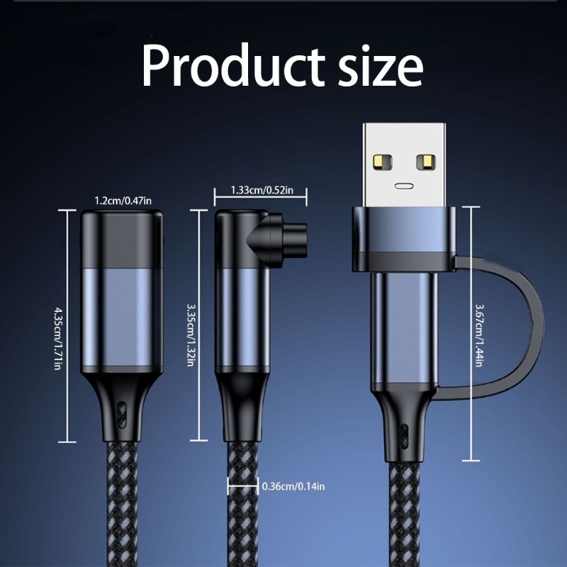 Intelligent Charging Cable for Smartwatches 3.94 Feet Braided Charging Cord gallery