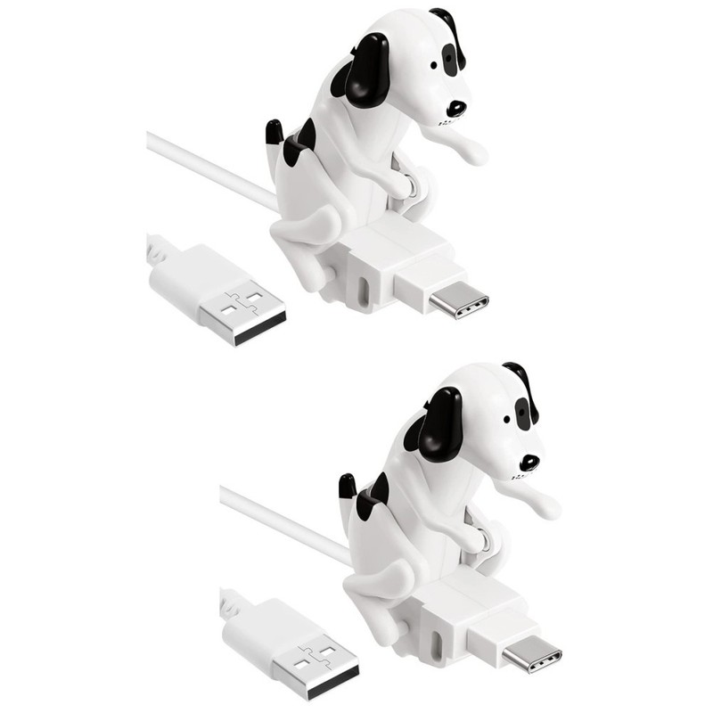 2 Pack Forttender Dog Fast Charger Humping Phone Charging Cord Type Cable gallery