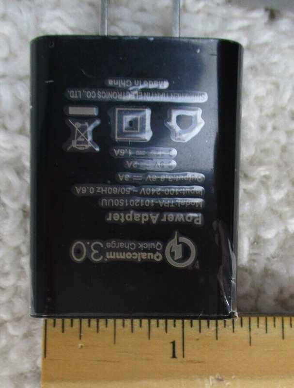 Qualcomm 3.0 Quick Charge Replacement Charger & Cable for PoptelUSA P9000 Phone gallery