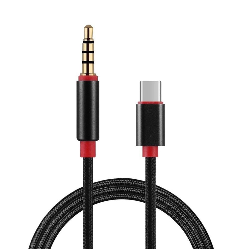 USB C to AUX Audio Jack Cable USB Type C to 3.5mm Headphone Stereo Cord Car