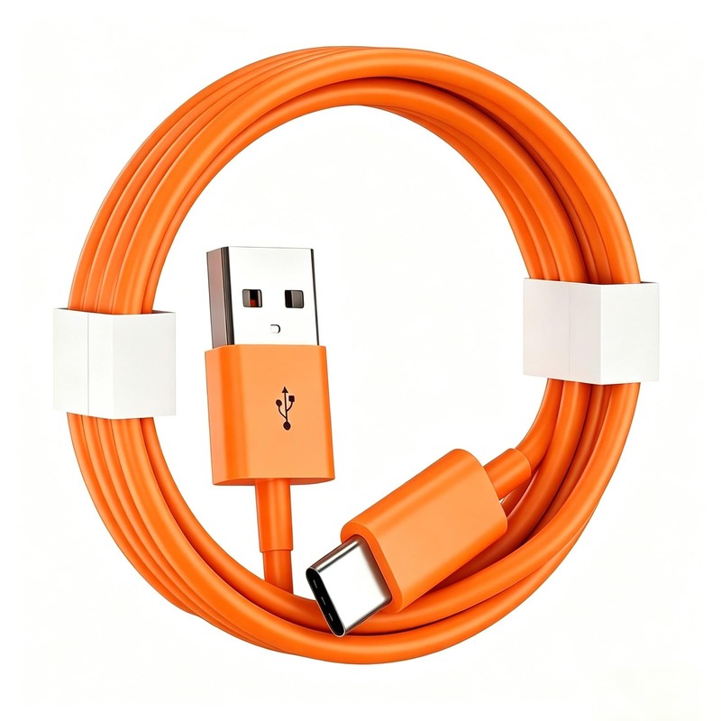 Orange iPhone 17/17E Car Carplay Cable for iPhone 17/16/15, 15/16/17 Pro Max …