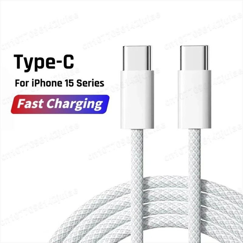 60W PD USB-C to USB-C Fast Charging Cable 6A for iPhone Samsung Xiaomi gallery
