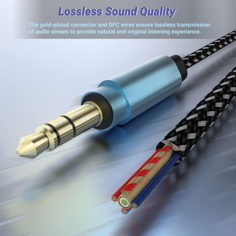 Hi-Res DAC USB C to 3.5mm Car Audio Cable gallery