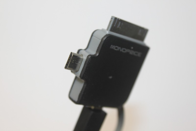 Monoprice Multi Tip USB Data Sync Cable Adapter Mini Micro 30-Pin for Iphone gallery