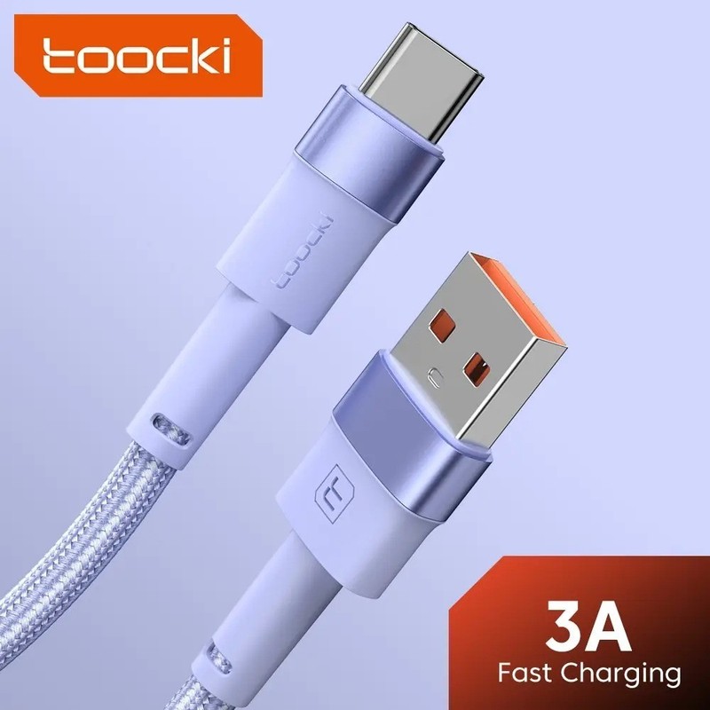 2Pack USB C Cable 3A Fast Charging Type C Data Cord For Xiaomi Redmi Poco gallery