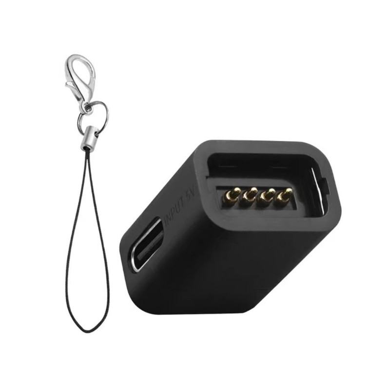 Type C Connectors Metal Locking Clip Type C Charging Cord for Outdoor Activity