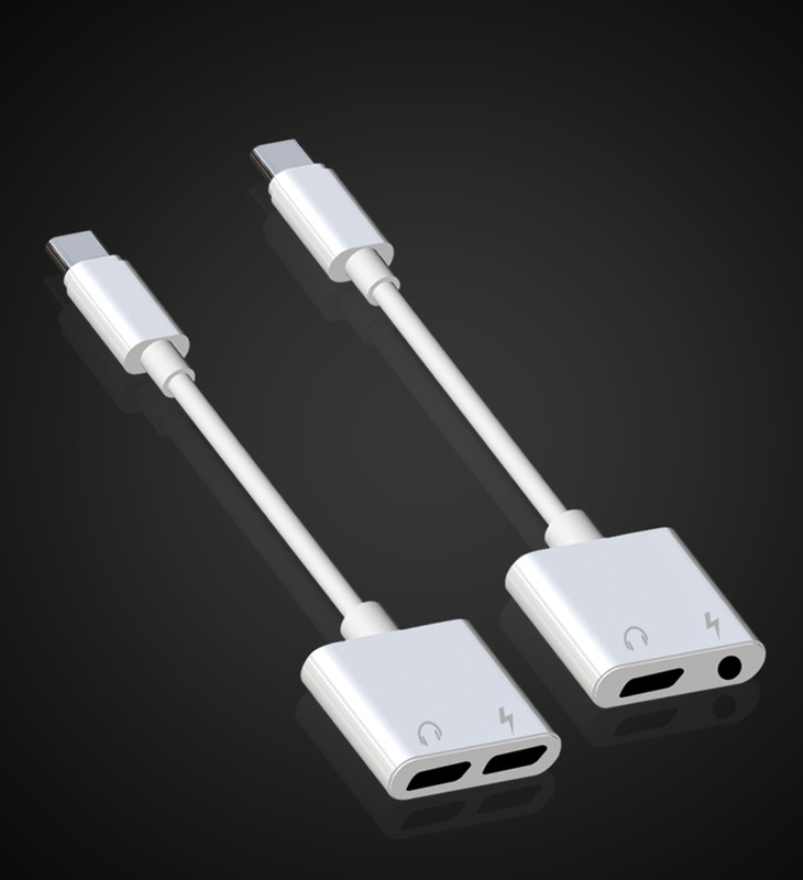 USB Type-C USB-C to 3.5mm Headphone Audio Jack Cable Adapter Charging/Call/Music gallery