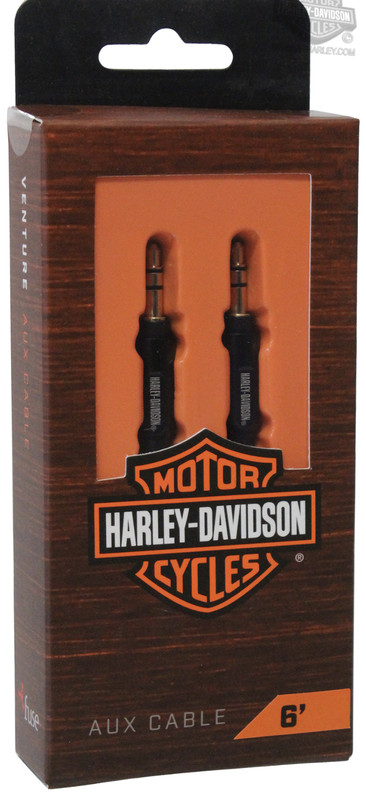 Harley-Davidson Black 3-In-1 Apple MFi Certified 3 Foot Lightning Cable 09526F