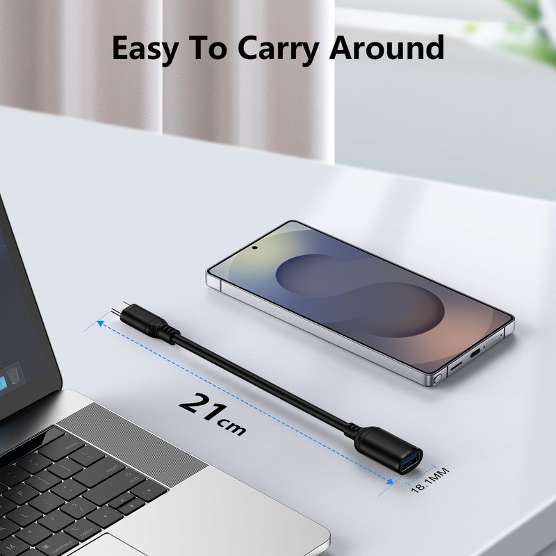 USB C To 3.0 Adapter Type C Android Male To USB A Female OTG Converter Cord gallery