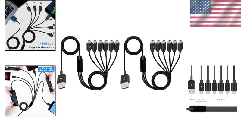 Universal Compatibility Micro USB Charging Cable, 5ft (2) gallery