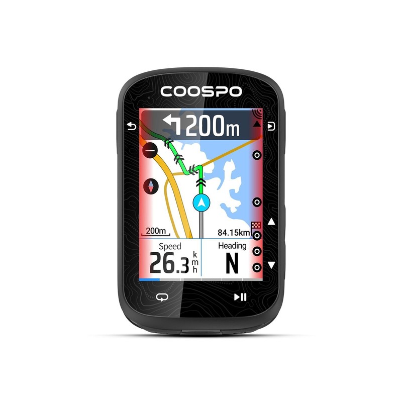 COOSPO Color Touchscreen GPS Bike Computer CS600, Wireless IPX7 Waterproof Cy...