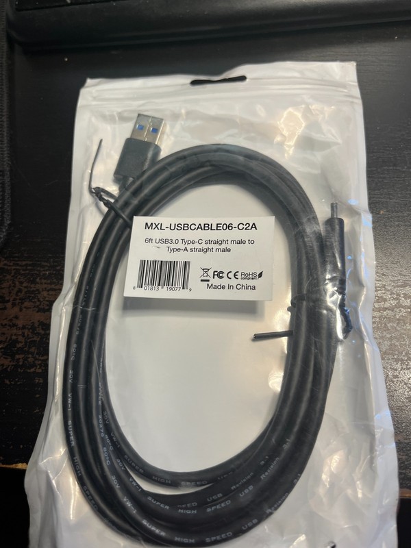 USB 3.0/3.2 Gen1 A to C Cable, 6ft/1.5M, Black 5Gbps Data Transfer gallery