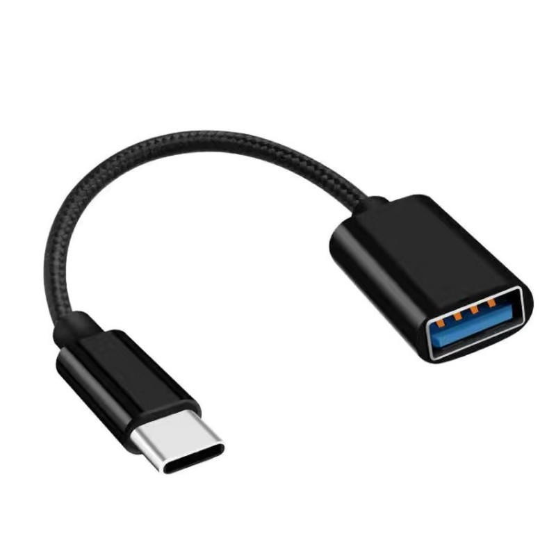 USB-C Type C Male to USB 3.0 Type A Female OTG Adapter Converter Cable Cord Lot
