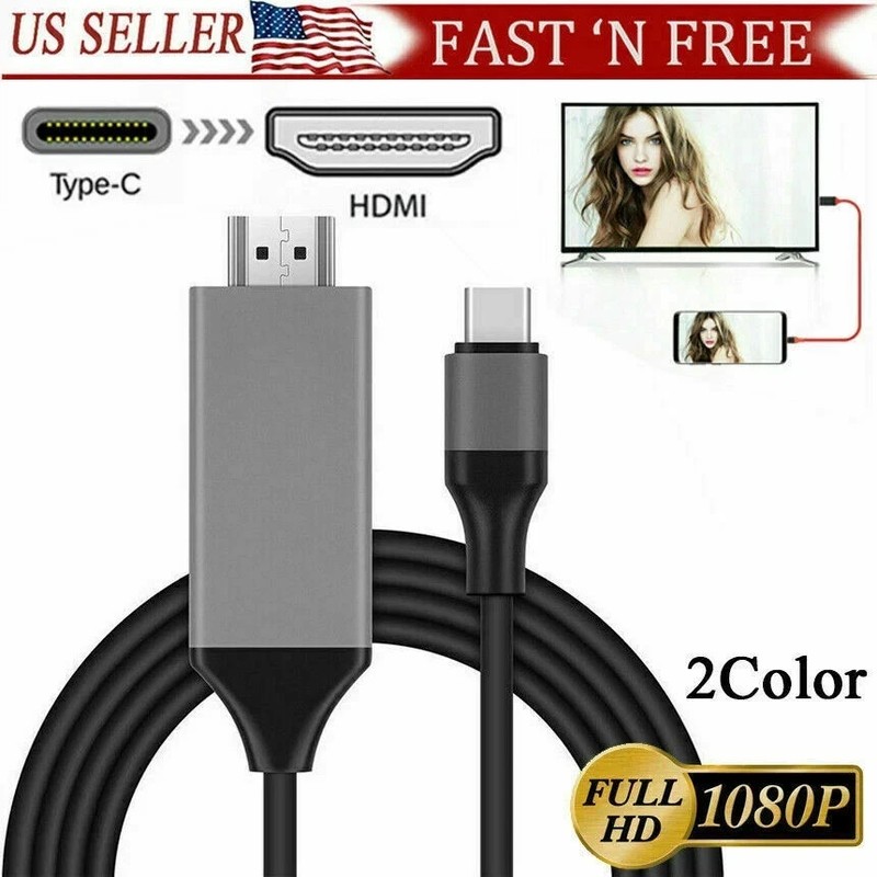 MHL USB Type C to HDMI 1080P HD TV Cable Adapter For Android LG Samsung Motorola gallery