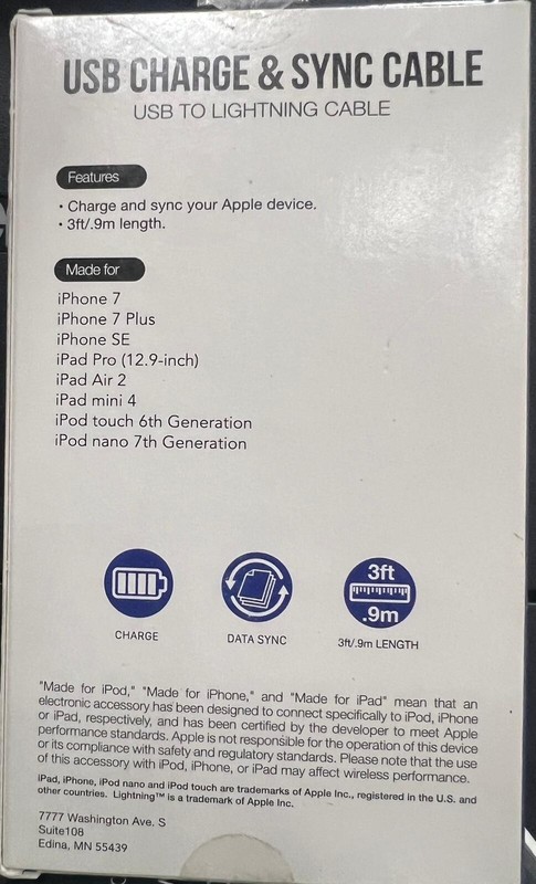 FASHION DENIM Lightning Cable Apple MFi Certified gallery