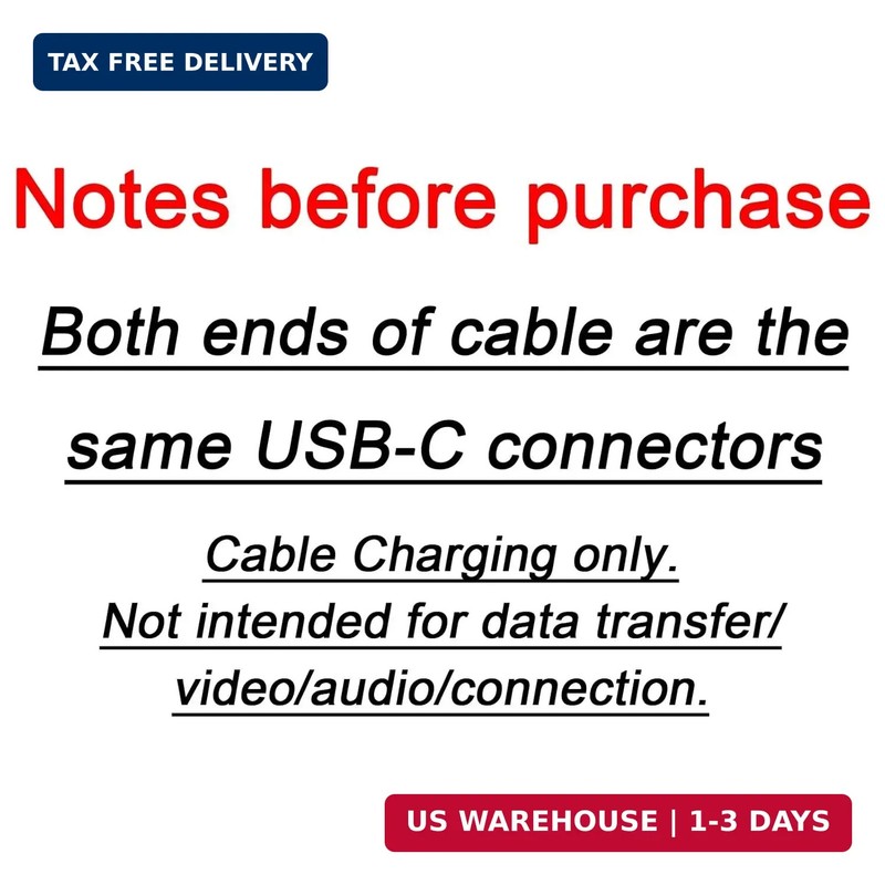 15FT USB C to USB C Cable 100W Type C Fast Charging Long Braided Charger Cord gallery