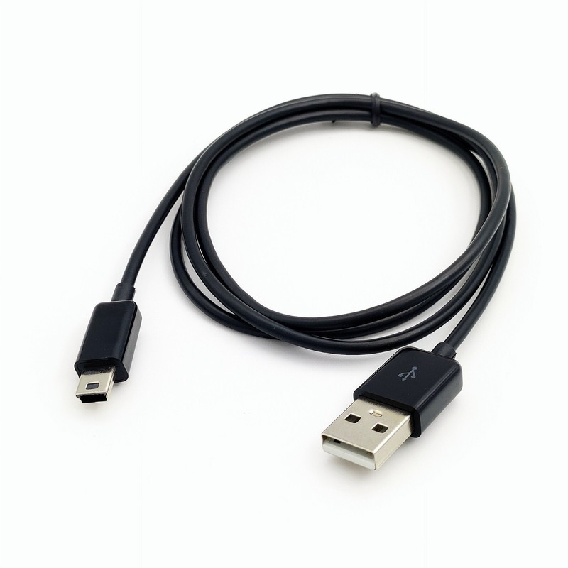 2PACK 1M/3FT USB 2.0 Type A to Mini 5PIN Cable Data Charging Cord gallery
