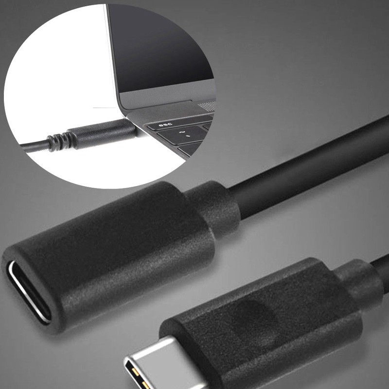 USB 3.1 Type-C Male to USB-C Female Extension Cable For Oppo Find X3 X2 Pro NEO gallery