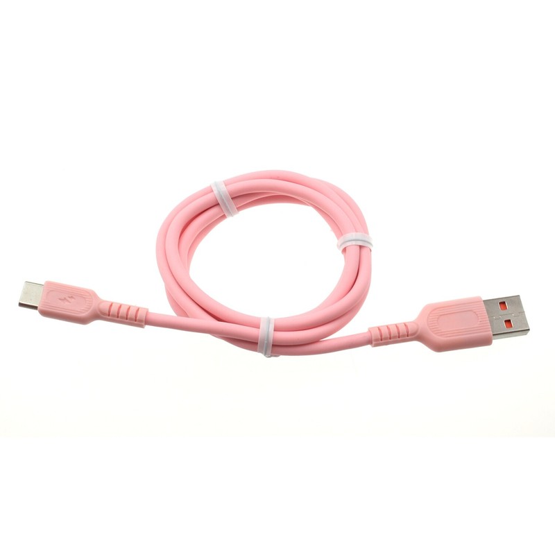 For Samsung Galaxy S25/Ultra/Plus – 3ft USB-C Cable Pink Charger Cord Power Wire