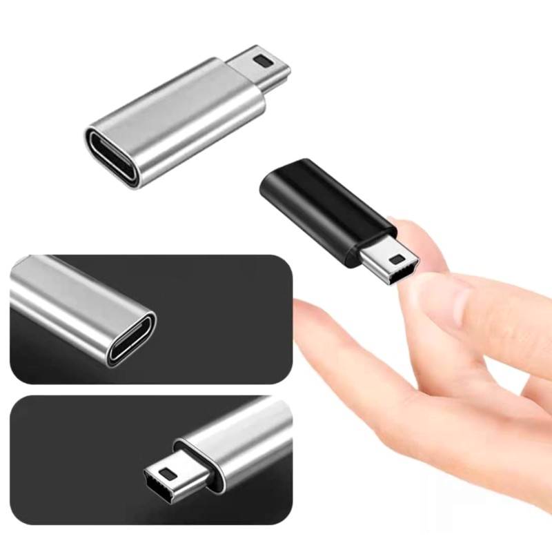 TypeC to Mini USB Converter Adapter for controller,MP3 player,Digital Camera gallery