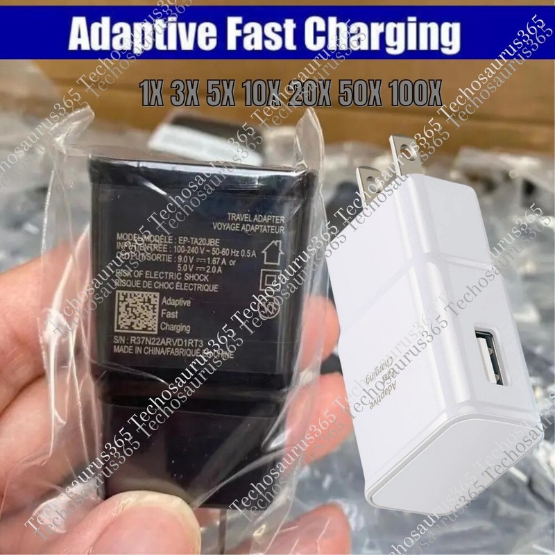 Adaptive Fast Charger Wall Plug Cube For Samsung Galaxy Android Smartphones Lot