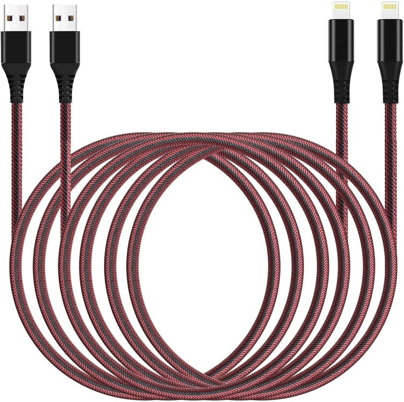 Long iPhone Charger Apple Fast Charging Cable 20Pack 10ft Cord Assorted Color gallery