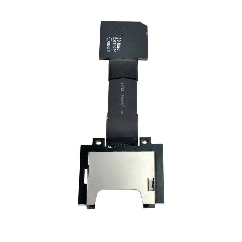 Cablecc SD Male Extender to SD Card Female Cable Adapter SD/SDHC UHS-III UHS-3
