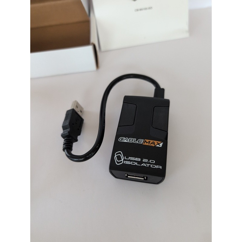 USB 2.0 Isolator - Hi-Speed 480Mbps, Surge Protection, New Open Box gallery