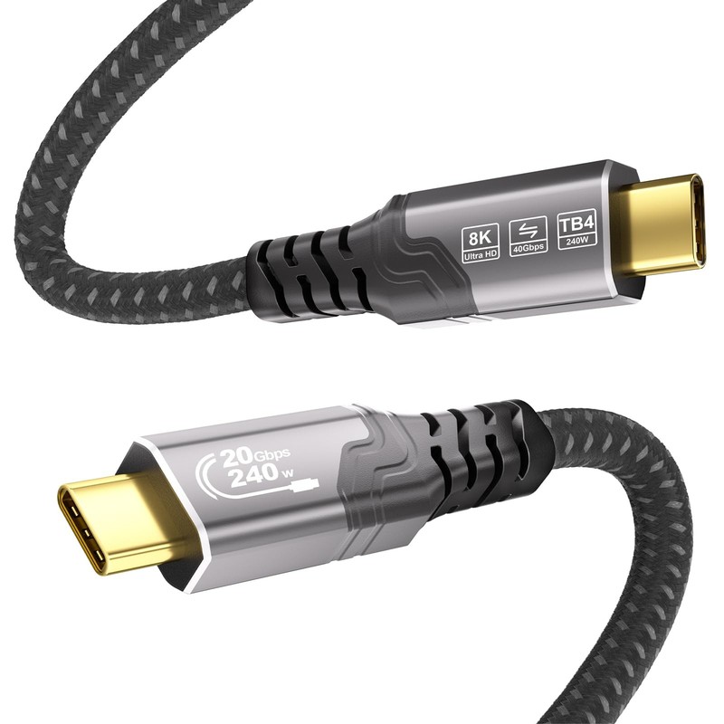 USB C Data Cable 3.3FT, High Speed USBC 3.2 Gen 2×2 20Gbps, PD3.1 240W Fast C…
