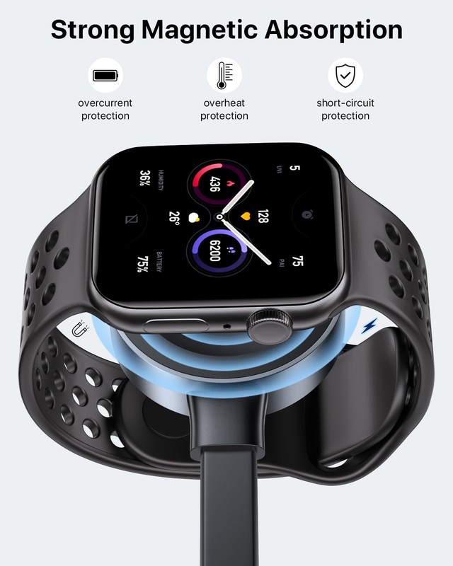 100W Retractable USB-C to USB-C 5A Fast Charging 3-in-1 Cable, Features Magne... gallery