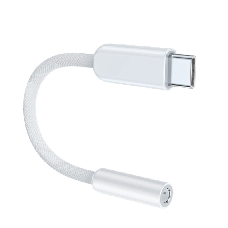 USB C To 3.5mm Female Headphone Sound Adapter Cable For Smartphones Tablets