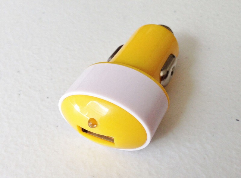 2.1 USB PORT CAR A/C ADAPTER LED Charger for iPhone 14 13 12 11 X 8 7 Universal gallery