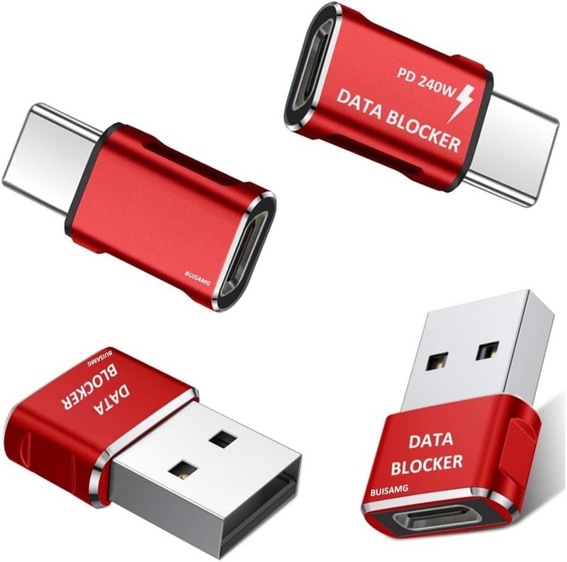 2025 Upgrade: USB Data Blocker Set with High-Speed Charging & Hacking Prevention gallery