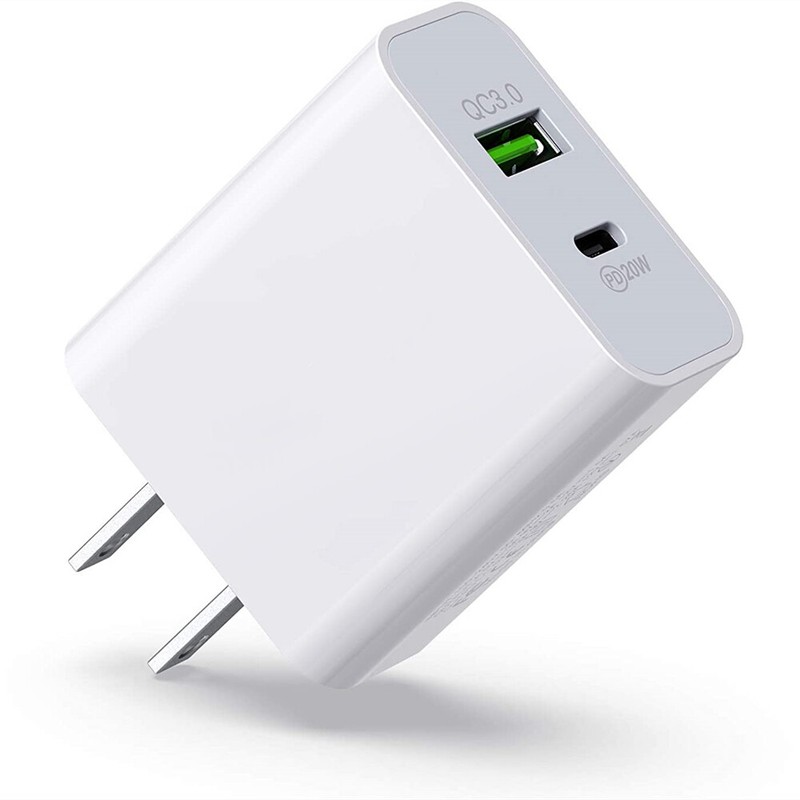 20W PD QC Fast Charger Wall Power Adapter USB Cable For iPhone 14 13 12 11 8 7 6