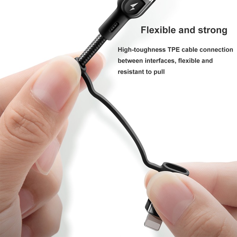 60W PD Type-C/8 Pin USB Cable Charger for iPhone 17 16 15 14 Samsung S26 S25 S24 gallery
