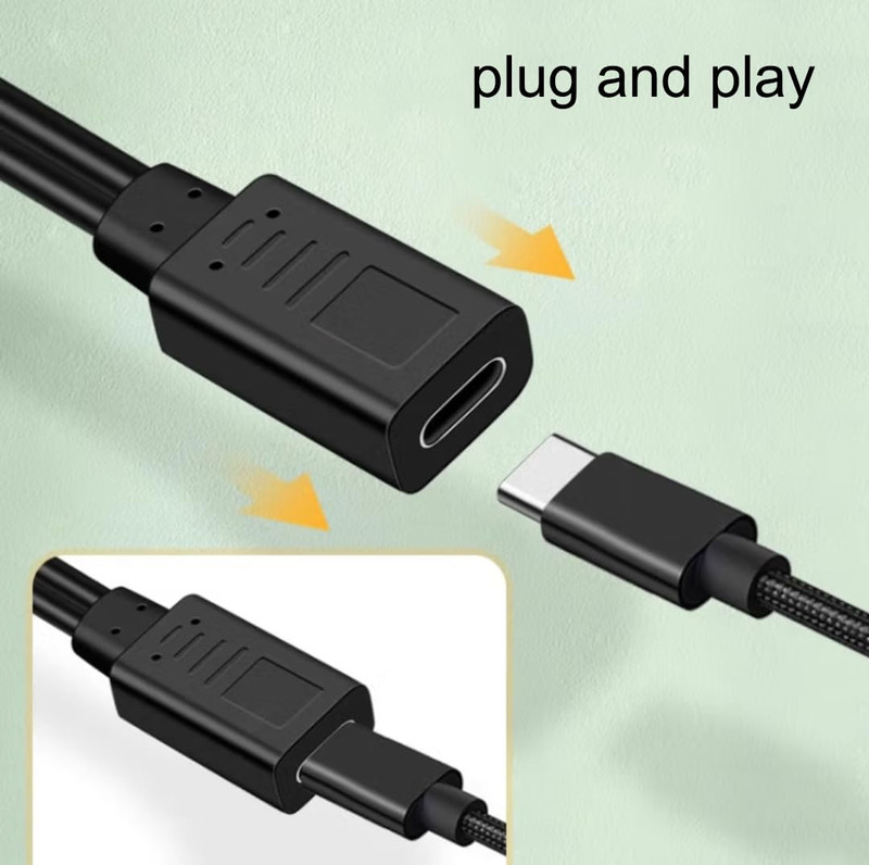 USB C Splitter Charge Cable,1 Feet USB Type C 1 Female to 2 Dual Male Y Splitter gallery
