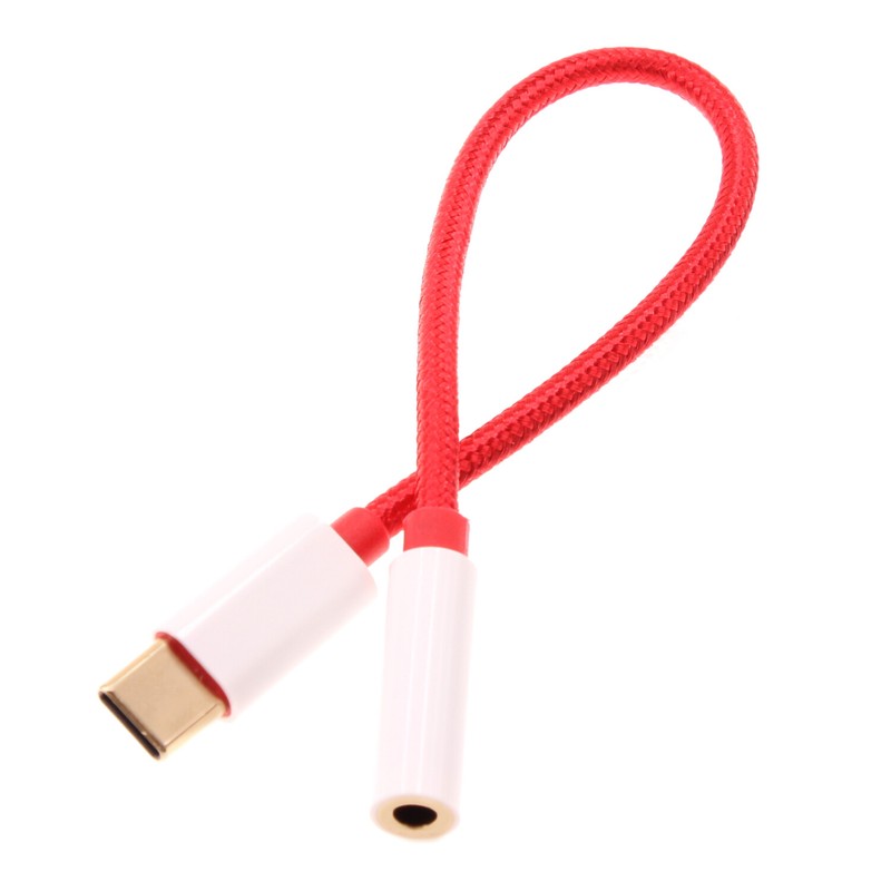 USB-C Earphone Adapter Headphone Audio Jack Port Converter for Cell Phones