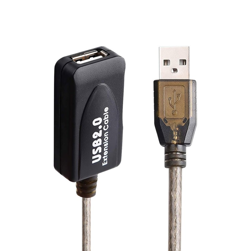 30ft USB 2.0 Type A Male to Female Active Repeater Extension Cable 480 Mbps gallery