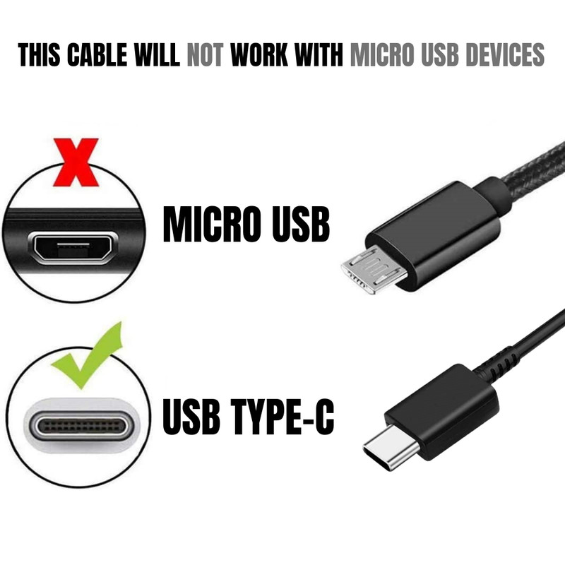 3 Pcs USB-C To USB-C Cable Fast PD Charger Lot For Android Samsung Charging Cord gallery