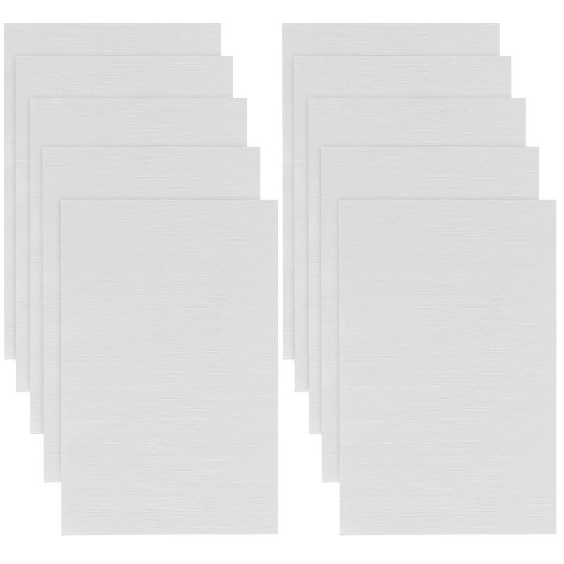 10Pcs Metal Sublimation Blanks Aluminum Plates Silver for Heat Printing gallery