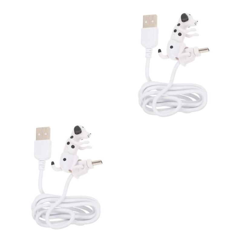 2 Pack Funny Humpback Dog Fast Charging Cable Humping Phone Charger USB Moves