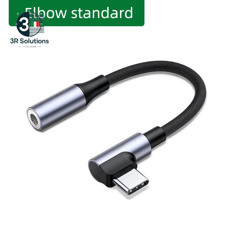 Origin USB Type C to 3.5mm Aux Adapter Type-C 3.5 Jack Audio Cable for Samsun gallery