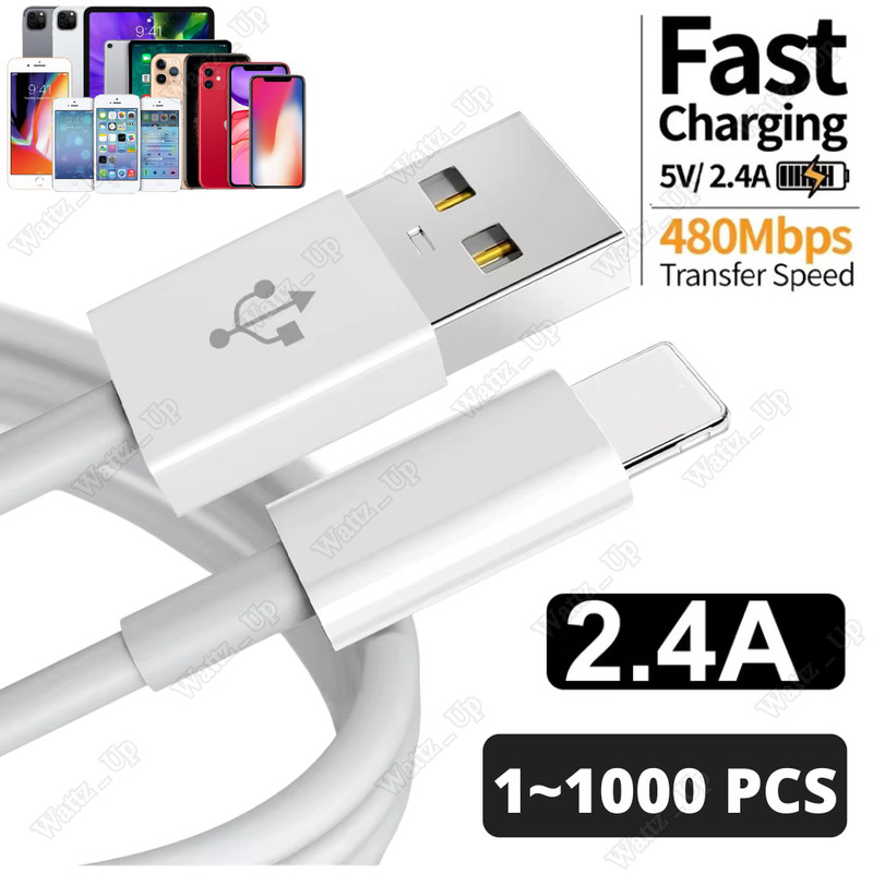 USB Fast Charger Cable For iPhone 14 13 12 11 X 8 7 6 3FT/6FT Charging Cord Lot
