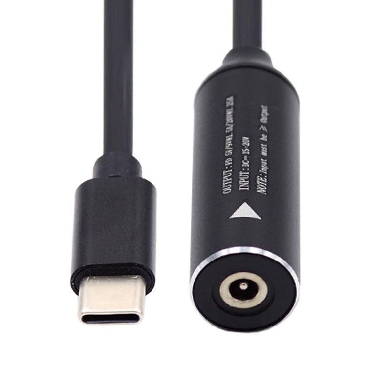 USB 65W Charge Converter DC 4.8x1.7mm to USB 5V 9V 20V Power Plug Charge Cable gallery
