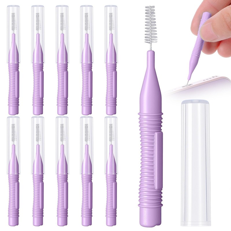 USB C Port Cleaner 10 Pack Anti Clogging Brush