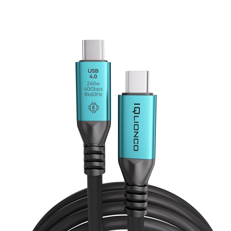 3.3FT USB to USB Cable, 40Gbps High Speed Data Transfer, 8K60Hz 240W PD Fast ...