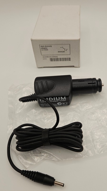 Iridium Auto Accessory Adapter AUTO401 Car Charger for Satelite Phone