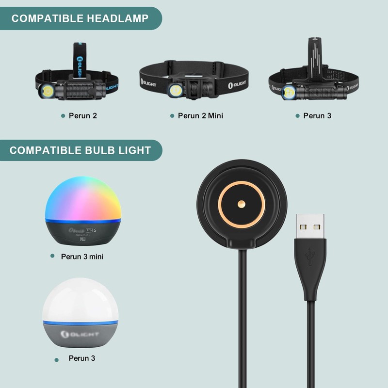 MCC 3 1A/1.5A/2A Magnetic Charging Cable 2 Pack Only Suitable for Odin/OdinMi... gallery
