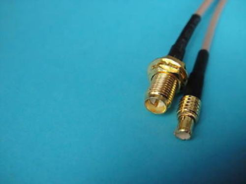 Pigtail MCX Male to RP-SMA Female RF Jumper GPS Radio Adapter Cable