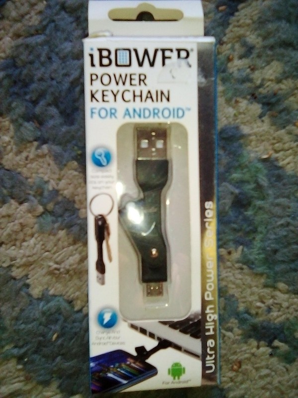 iBower Power Keychain For Android Micro USB Connector